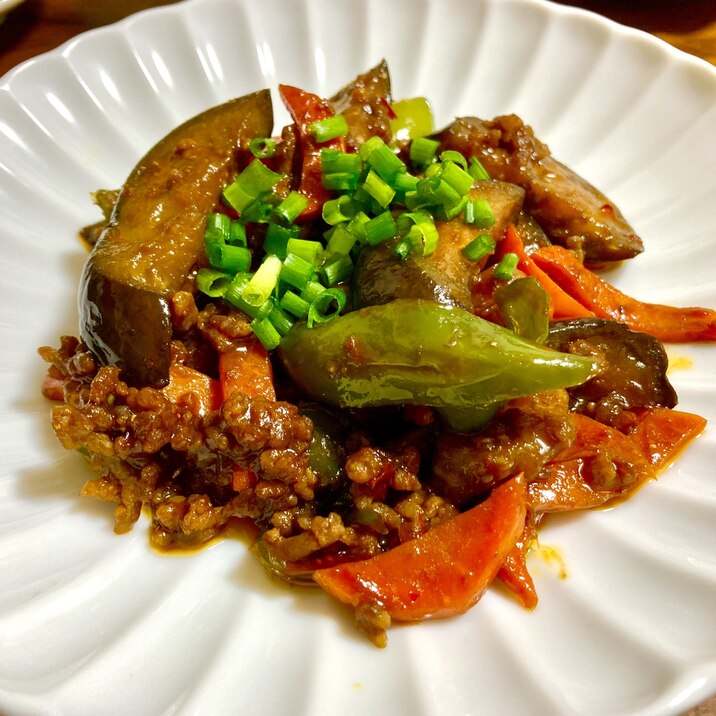 ピリ辛でご飯がすすむ＊麻婆茄子